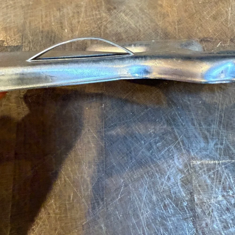 Vintage Silver Angel Cookie Cutter